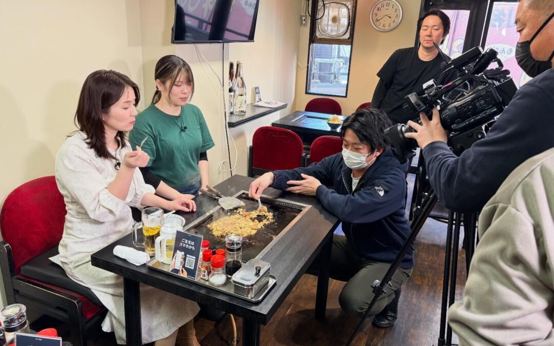 荒川ケーブルテレビの取材を受けさせて頂きました‼️